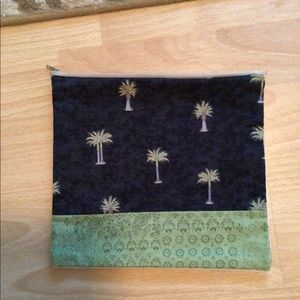 Handcrafted palm tree pouch